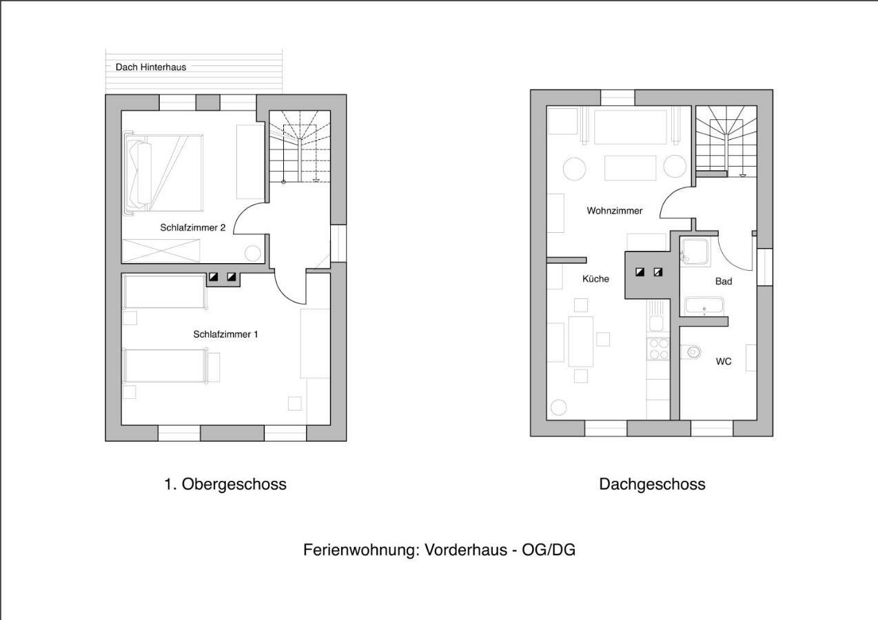 Stadtflucht Lüneburg: Innenstadt Apartment *